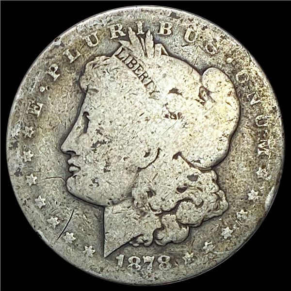 1878-CC Morgan Silver Dollar LIGHTLY CIRCULATED