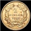 Image 2 : 1857 Rare Gold Dollar UNCIRCULATED