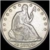 Image 1 : 1874 Arrows Seated Liberty Half Dollar  CLOSELY UNCIRCULATED