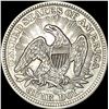 Image 2 : 1853 Arrows/Rays Seated Liberty Quarter  NEARLY UNCIRCULATED