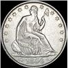 Image 1 : 1854-O Silver Seated Liberty Half Dollar  CLOSELY UNCIRCULATED