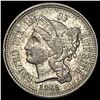 Image 1 : 1865 Nickel Three Cent CLOSELY UNCIRCULATED