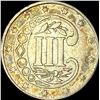 Image 2 : 1858 Silver Three-Cent Piece CLOSELY  UNCIRCULATED