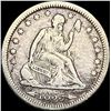 Image 1 : 1855 Seated Liberty Silver Quarter Arrows  LIGHTLY CIRCULATED