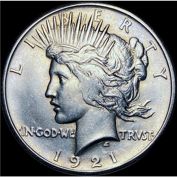 1921 Silver Peace Dollar CHOICE AU