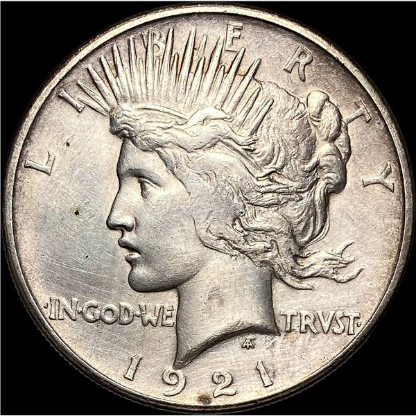 1921 Silver Peace Dollar CLOSELY UNCIRCULATED