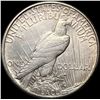 Image 2 : 1921 Silver Peace Dollar CLOSELY UNCIRCULATED