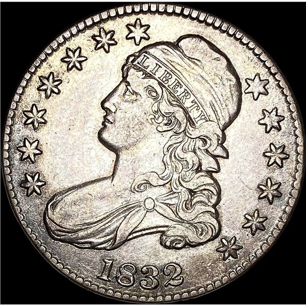 1832 Silver Capped Bust Half Dollar CLOSELY  UNCIRCULATED