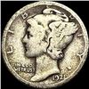 Image 1 : 1921 Mercury Dime NICELY CIRCULATED