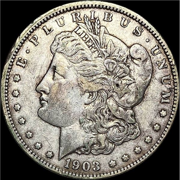 1903-O Morgan Silver Dollar NEARLY  UNCIRCULATED