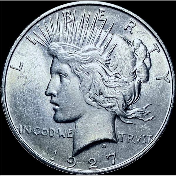 1927-D Silver Peace Dollar CHOICE BU