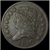 Image 1 : 1810 Classic Head Half Cent NEARLY  UNCIRCULATED