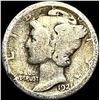 Image 1 : 1921-D Mercury Dime NICELY CIRCULATED
