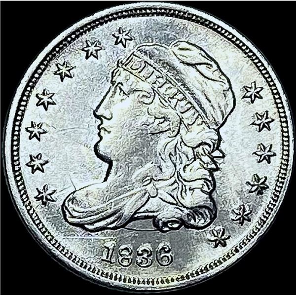 1836 Capped Bust Half Dime UNCIRCULATED