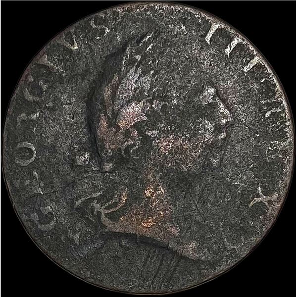 1773 Great Britain Halfpenny NICELY  CIRCULATED