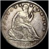 Image 1 : 1858 Seated Liberty Half Dollar CLOSELY  UNCIRCULATED