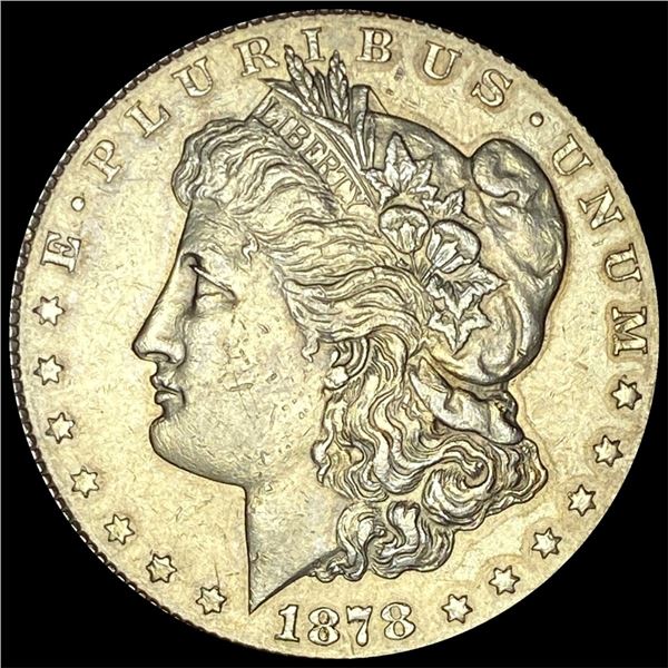1878-CC Morgan Silver Dollar NEARLY UNCIRCULATED