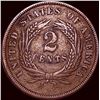 Image 2 : 1868 Two-Cent Piece CLOSELY UNCIRCULATED