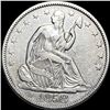 Image 1 : 1858 Seated Liberty Half Dollar CLOSELY  UNCIRCULATED