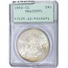 Image 1 : 1882-CC Morgan Silver Dollar PCGS MS62 DMPL OGH RATTLER