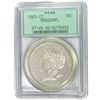 Image 1 : 1883-CC Morgan Silver Dollar PCGS MS62 DMPL OGH