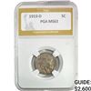 Image 1 : 1919-D Buffalo Nickel PGA MS63