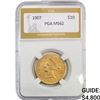 Image 1 : 1907 $10 Gold Eagle PGA MS62