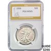 Image 1 : 1936 Walking Liberty Half Dollar PGA MS65