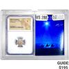Image 1 : Indo, Azes I/II after c.58 BC Silver Drachm NGC F