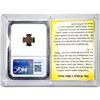 Image 2 : Judaea Widows Mite 135-37 BC AE Prutah NGC Ch VF