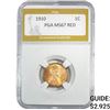 Image 1 : 1910 Wheat Cent PGA MS67 Red