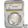 Image 1 : 1882-S Morgan Silver Dollar PGA MS65
