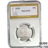 Image 1 : 1828 Capped Bust Quarter PGA XF45