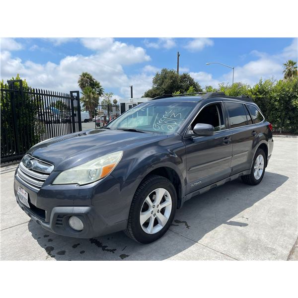 SUBA OUTBACK 2013 T-2 DAYS