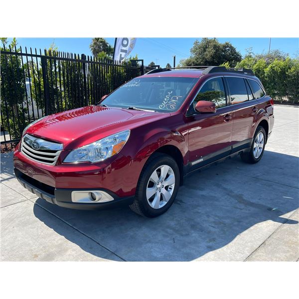 SUBA OUTBACK 2012 T-2 DAYS