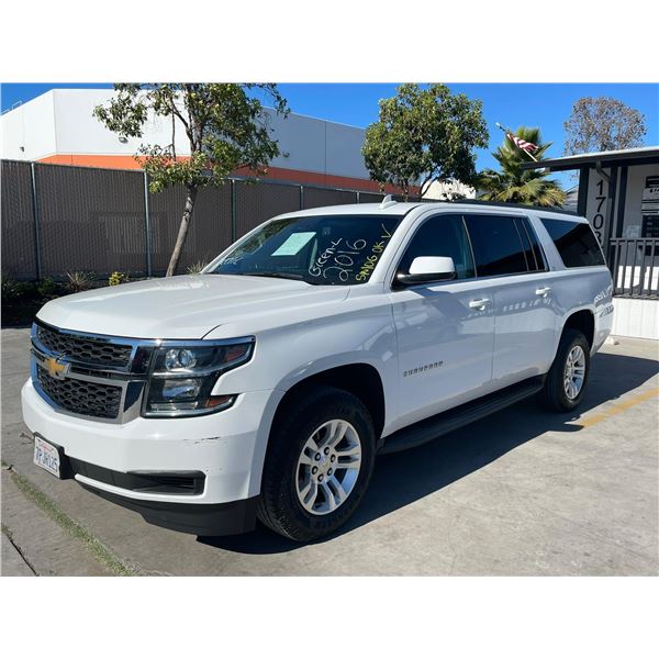 CHEV SUBURBAN 2016 T-REPO-SMOG-2 DAYS