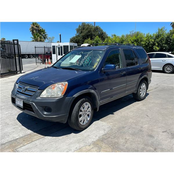 HOND CR-V 2005 APPT/DUP-T SMOG