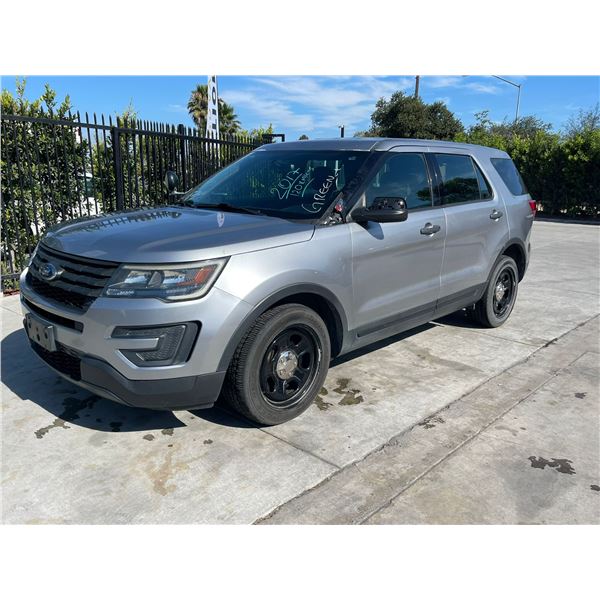 FORD POLICE INTERCEPTOR 2017 T