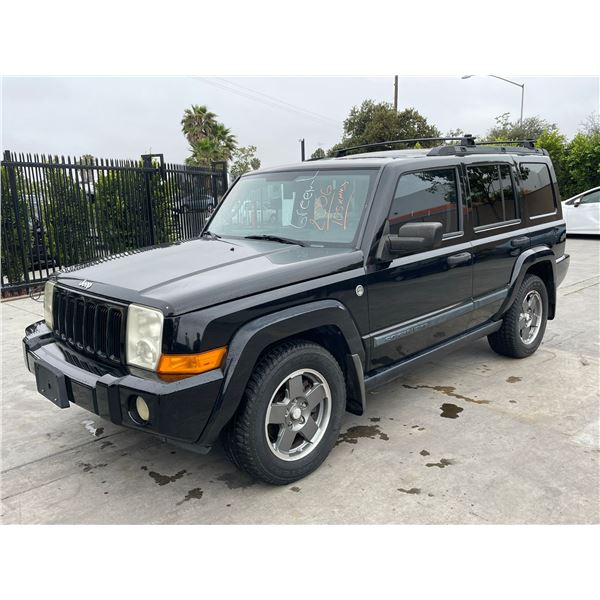 JEEP COMMANDER 2006 O/S TITLE 2 DAYS