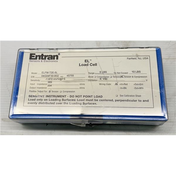 Entran #ELFM-T2E-5L EL-Load Cell