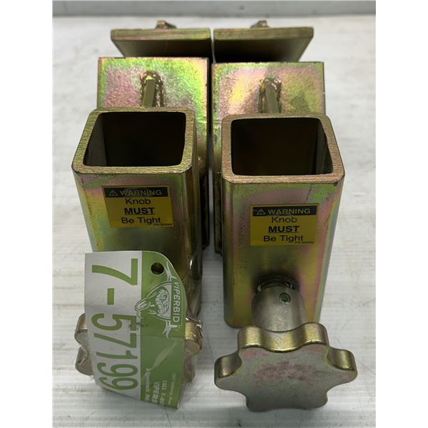 (2) MSA Carbon Steel Beam Grips