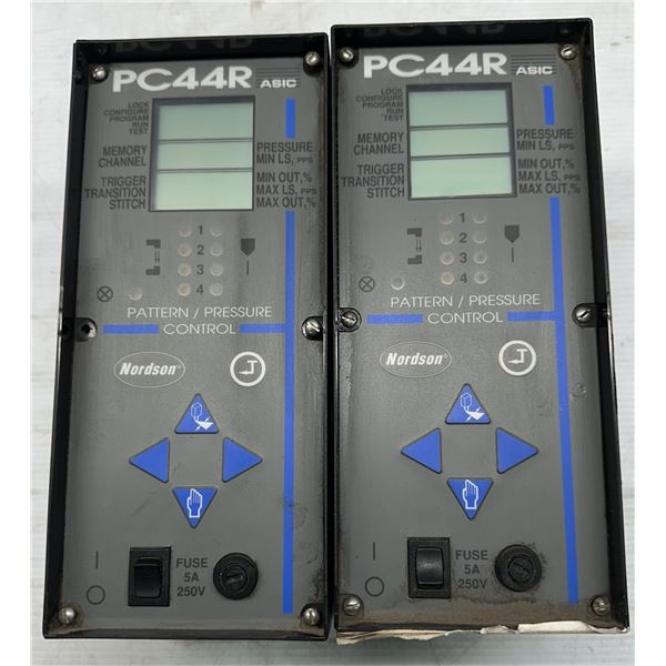 (2) Nordson #143513D / PC44RDC Pressure Controllers