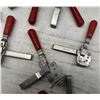 Image 5 : Lot of (9) De-Sta-Co Toggle Clamps
