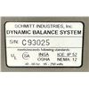 Image 3 : (2) Schmitt Industries Dynamic Balance System #SB-2500 Controllers