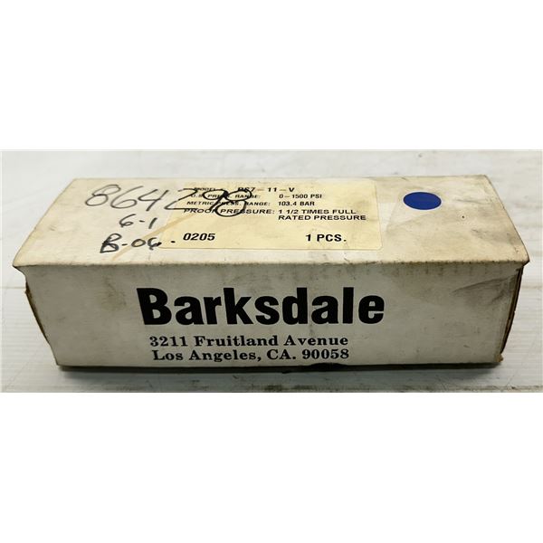 Barksdale #PS7-11-V Pressure Switch