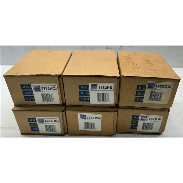 Lot of (6) Bodine Electric Terminal Box Kits