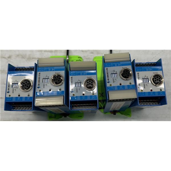 (5) Leukhardt #BK MIKRO 5 Monitor Relays