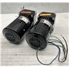 Image 3 : (2) Bodine #34R6BFCI-W2 Gearmotors