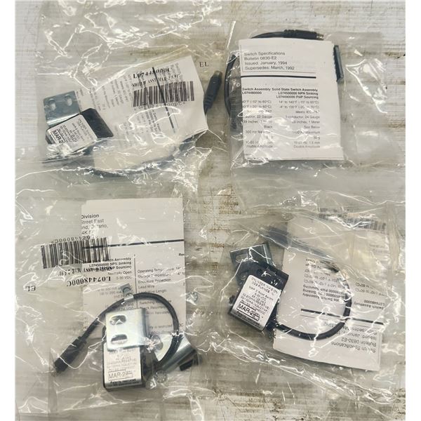 (4) Parker #MAR-2 Reed Switches