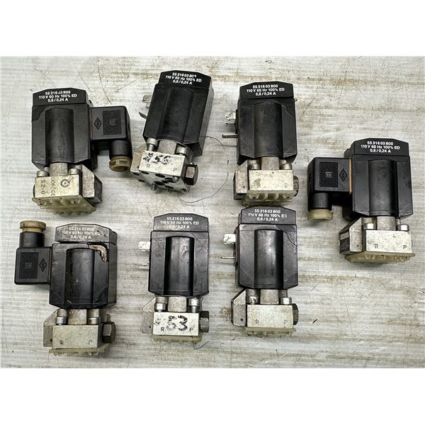 Lot of (7) Hawe #WR 2-0 Valves